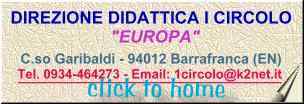 Home Page del 1 Circolo Didattico "Europa" di Barrafranca