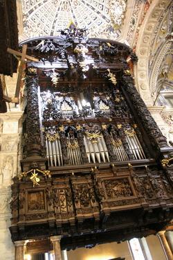 L'organo all'interno della chiesa