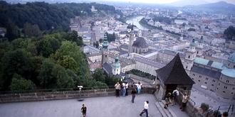 Salisburgo, panorama dallo Hohensalzburg