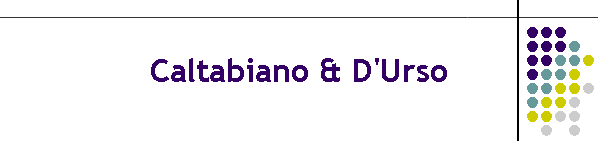 Caltabiano & D'Urso