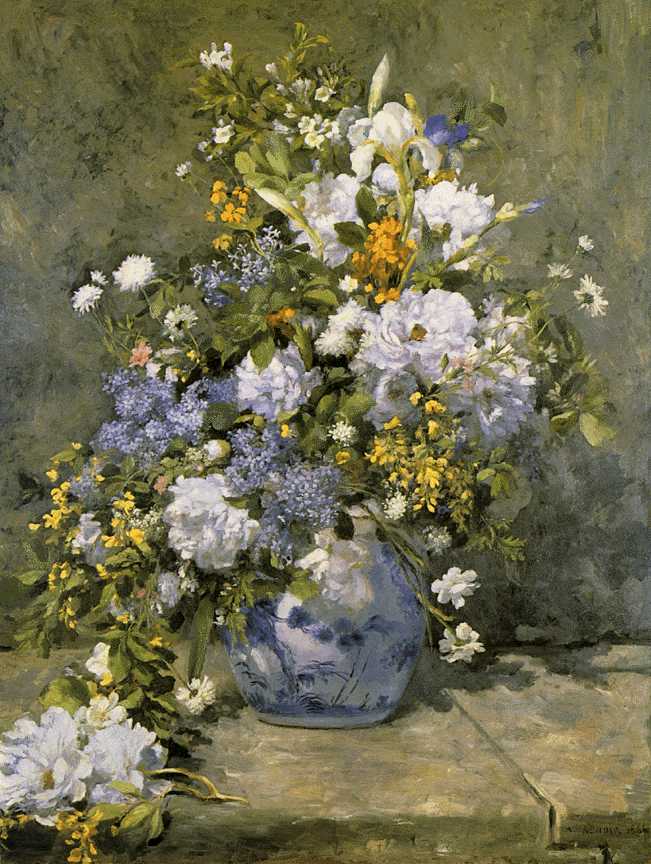 Grande vaso di fiori