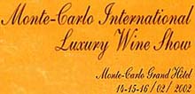 Monte-Carlo Intenrational Luxury Wine Show