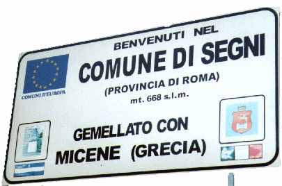 Benvenuti a Segni ,Welcome to Segni