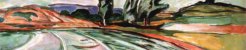 E. Munch - L'onda, 1921 (part.) - Olio su tela cm. 100x120    1988 Munch-Museet Oslo