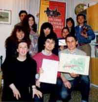 Party after the International Choral Contest of Verona, 1993