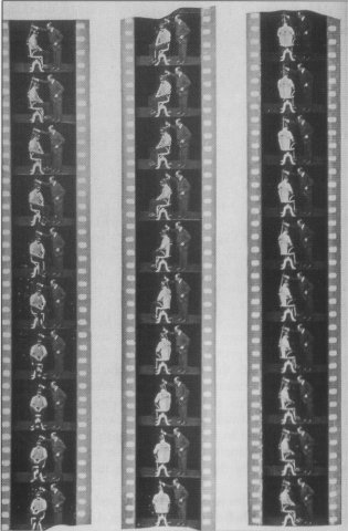Pezzi di un filmato di una prova di girostimolazione  (tratto da Equilibrium and Vertigo -1918)