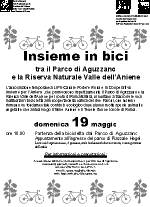 19 maggio 2002 - Insieme in bicicletta tra il parco di Aguzzano e la Riserva Valle dell'Aniene