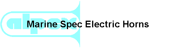 Marine Spec Electric Horns