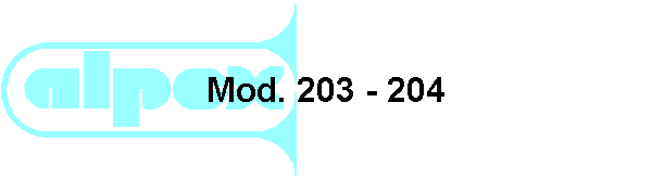 Mod. 203 - 204