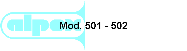 Mod. 501 - 502