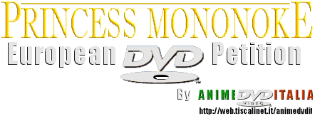 Princess Mononoke European DVD Petition