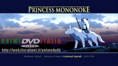 Princess Mononoke Menù