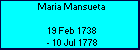 Maria Mansueta 