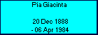 Pia Giacinta  