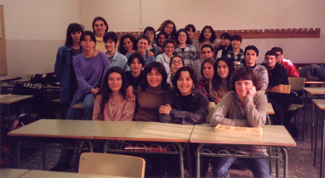 Encontre amb Nria Monts i els Alumnes de l'escola IB Dami Campeny -  Matar (Maig 1995)