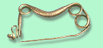 Fibula in bronzo