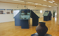 La sala della mostra
