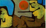 Paul Klee Murale dal tempio di Longing