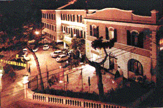 L'albergo visto dal bastione "del Sangallo"