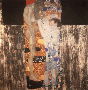 Le tre età della donna Gustav Klimt 1905 Galleria di Arte Moderna (Roma)