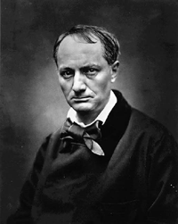 Charles Baudelaire fotografato da Nadar