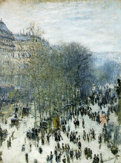 Boulevard des Capucins di Claude Monet