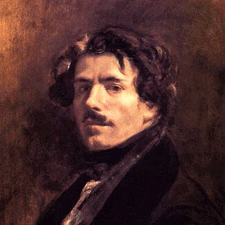 Eugene Delacroix, Charenton-Maurice 1798 Parigi1863, pittore del romanticismo francese