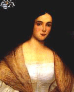 Madame Autard de Bragard, la signora creola  amata da Baudelaire, conosciuta durante il viaggio punuzione del 1841