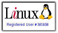 Linux Registered User # 361658
