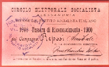 PSI, Alessandria 1900 (scheda n. 159)