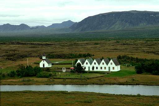 Delle case quà e là - Islanda