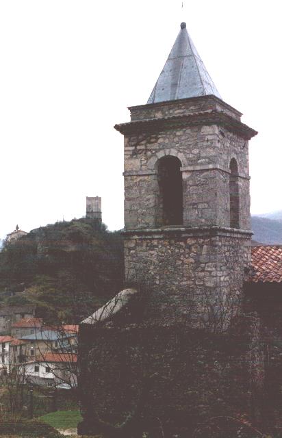 Vista di Torano dalla chiesa di San Martino