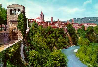Ascoli Piceno e il fiume Tronto