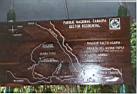 La piantina del Parque Nacional Canaima