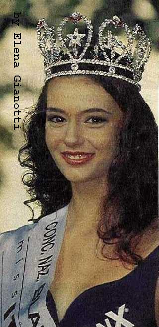 Gloria Zanin Miss Italia 1992