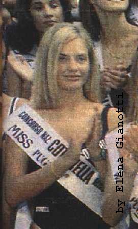 Manila Nazzaro a Miss Italia 1996