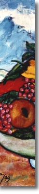Enza di Pentima - Frutti del sole (1999)
olio su tela (80x60)
particolare
