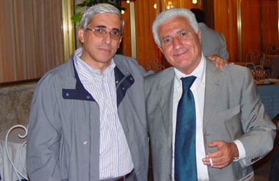 Maiori (SA) - Giuseppe Iuliano con il giornalista e scrittore Giuseppe Liuccio