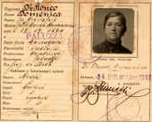 carta d'identit del 1933