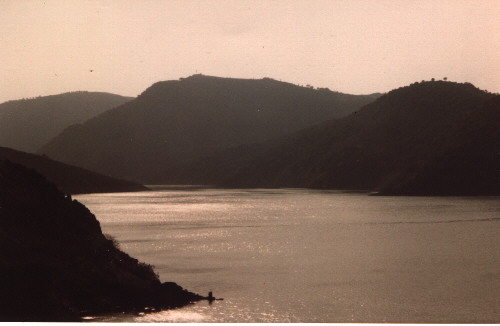 Veduta del lago Mulargia (foto di Carla Usala)