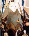 La calata del paniere cm.100x80 Olio su tela 2001