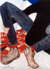 The shoes  cm. 70x50 oil on cavas  2002