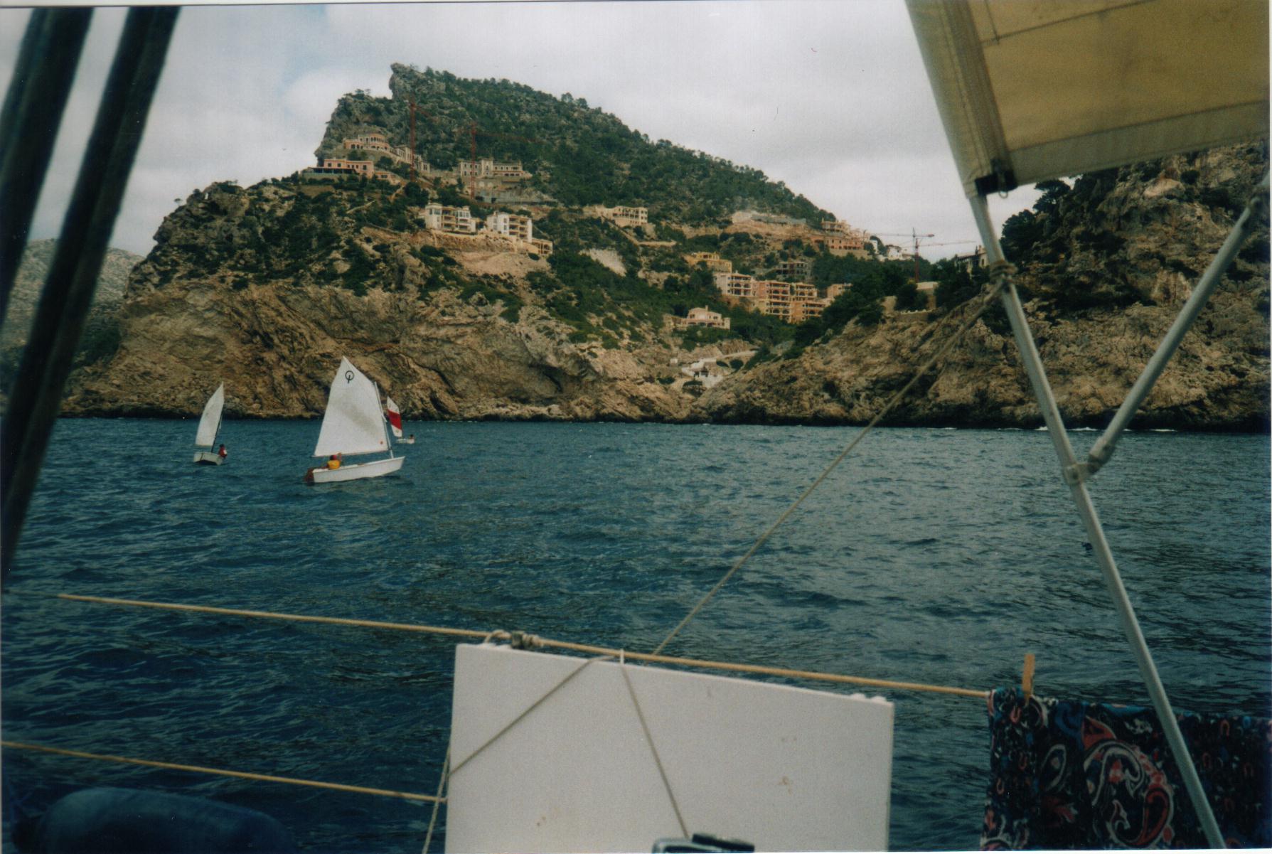 BAY IN THE SOUTH OF IBIZA ISLAND