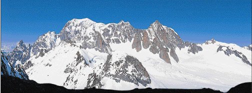 La catena del Monte Bianco