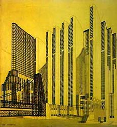 Mario Chiattone, Costruzioni per una metropoli moderna,1914