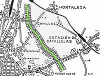 La ciudad lineal realizzata nei pressi di Madrid