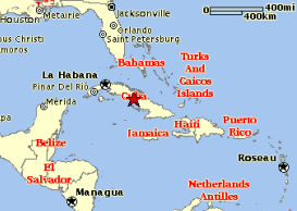 Le mappe di Cuba