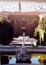 Palazzo Pitti dal cortile