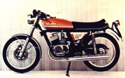 Malanca E2CS: una delle poche 125 cc prodotte nel 1976 dotate di freno a disco anteriore