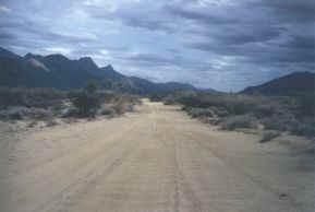 pista verso il Turkana